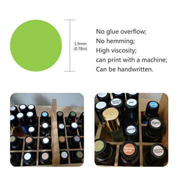 4480 Pcs 3/4" Round Color Coding Circle Dot Sticker Labels, 16 Colors for More Choices