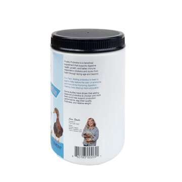 Fresh Eggs Daily Poultry Probiotics Feed Supplement Vitamins for Backyard Chickens and Ducks 1LB