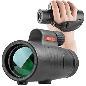 Monocular Telescope High Power 8x42 Monoculars Scope Compact Waterproof Fogproof Shockproof with Han...