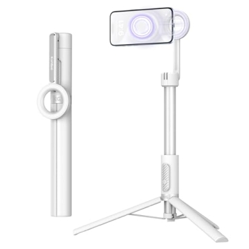 KraftGeek Magnetic Tripod for iPhone 64 In Portable Selfie Stick
