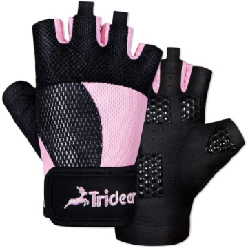Trideer Breathable Workout Gloves for Weightlifting and More