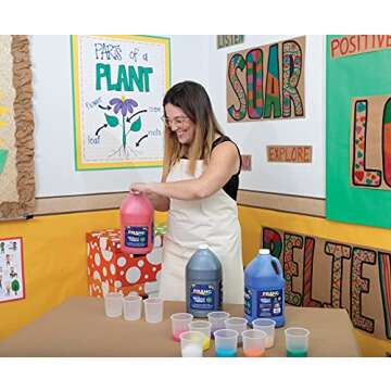 Prang Washable Ready-to-Use Paint for Kids 128 oz