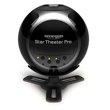 Omegon Star Theater Pro Planetarium Home Projector for Children & Adults - LED Star Beamer for Constellation & Cosmos Projection
