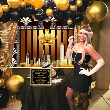 Roaring 20s Party Decorations and Balloon Garland Kit