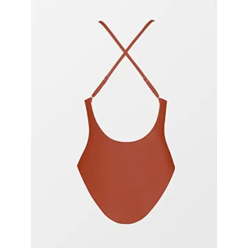 CUPSHE One Piece Bathing Suit - Deep V Neck Style