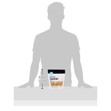 Happy Belly Roasted & Salted Cashews 16 oz - Crunchy Nutty Goodness