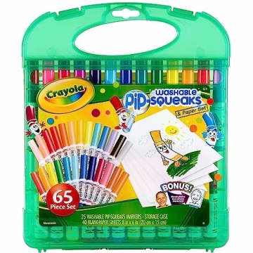 Crayola Mini Washable Marker Set for Kids, 65 Pieces