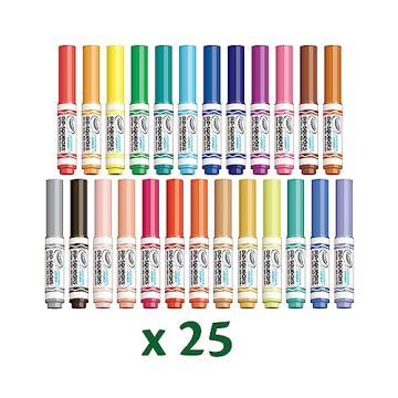Crayola Mini Washable Marker Set for Kids, 65 Pieces