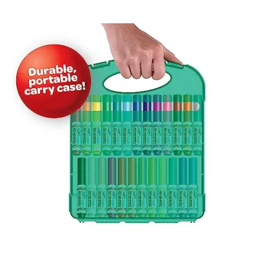 Crayola Mini Washable Marker Set for Kids, 65 Pieces