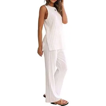 Shop Sexy Two Pieces Knit Pants Set for Women Y2K Style