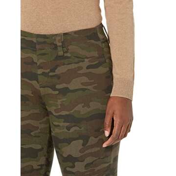 Amazon Essentials Women's Pull-On Knit Jegging (Available in Plus Size), Olive Camo, Medium
