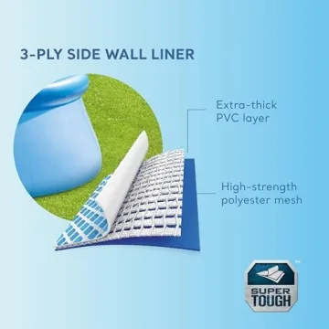 Intex Easy Set Pool 15ft x 48in with Filter Pump and Ladder