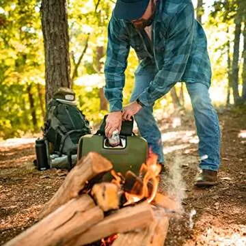 Kanga Insulated Cooler Bag - Soft Cooler Bag - 30 Can Beer and Seltzer Drink Cooler - Insulated and Durability Tested - Kanga Kase Mate Cooler - Woody