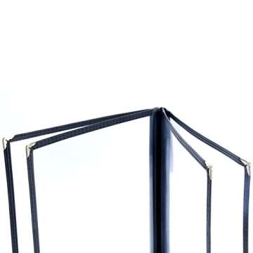 Yaekoo Menu Cover 4 Page 8 View Restaurant Recipe Menu Covers Book for Restaurant/Cafe 8.5 x 11" (10...