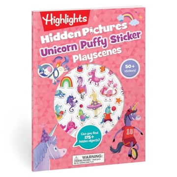 Unicorn Sticker Activity Book - Fun for Kids 3 to 8