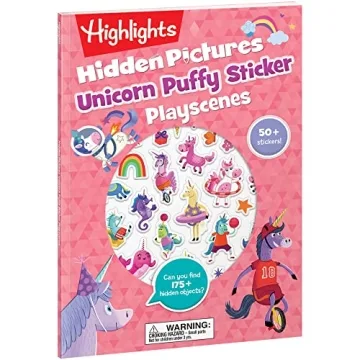 Unicorn Sticker Activity Book - Fun for Kids 3 to 8