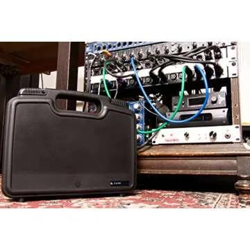 CASEMATIX Portable Recorder Case Compatible with Zoom H8 Handy Recorder, Zoom R4 MultiTrak Handheld Recorder or Podtrak P4 Podcast Recorders with Charger and Accessories - Includes Case Only