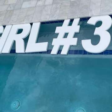 Large Floating Foam Pool Letters Wedding Pool Decor 1 inch Styrofoam Letters Graduation Party Foam letters Wedding Foam letters, Anniversary Foam letters, Engagement Foam Letters