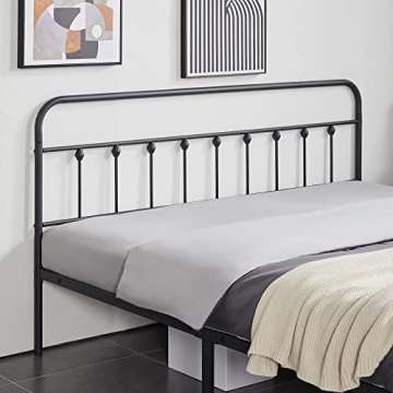 Yaheetech Classic Metal Platform Bed Frame for Stylish Comfort