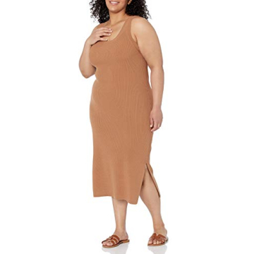 Yasmin Side Slit Midi Dress by The Drop for Summer