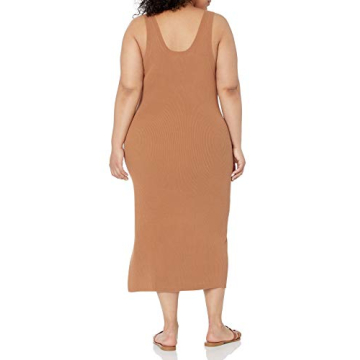 Yasmin Side Slit Midi Dress by The Drop for Summer