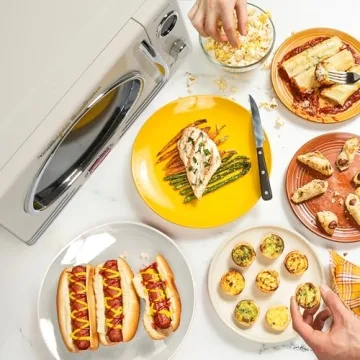 Nostalgia Retro Microwave Oven - 0.9 cu ft - 800 Watts