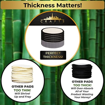 Extra Large Reusable Cotton Pads Eco-Friendly Makeup Remover