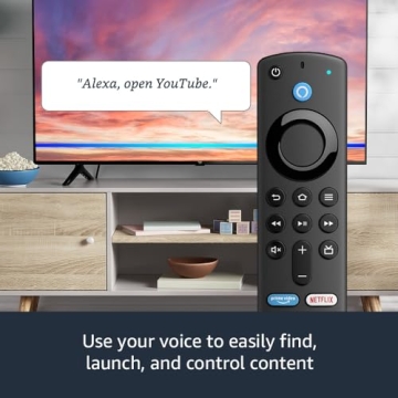 Amazon Alexa Voice Remote for Fire TV - Hassle-Free Navigation