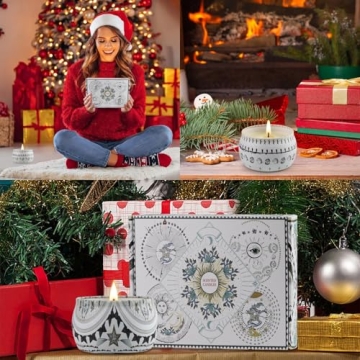 Aromatherapy Candles Gift Set - 6 Pack for Women