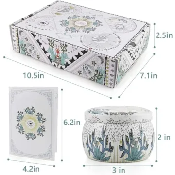 Aromatherapy Candles Gift Set - 6 Pack for Women