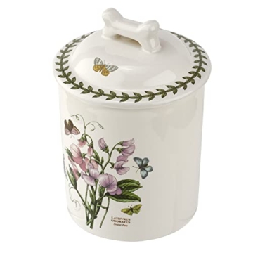 Portmeirion Botanic Garden Pet Treat Jar - Sweet Pea Design