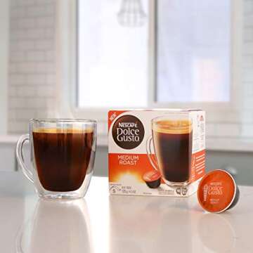 Nescafe Dolce Gusto Medium Roast Coffee Pods – 48 Count