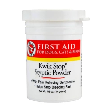 Miracle Care Styptic Powder for Quick Pet Emergency Aid