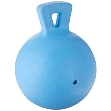 Jolly Pets Dog Tug-N-Toss Toy Ball - Fun & Durable for Active Play