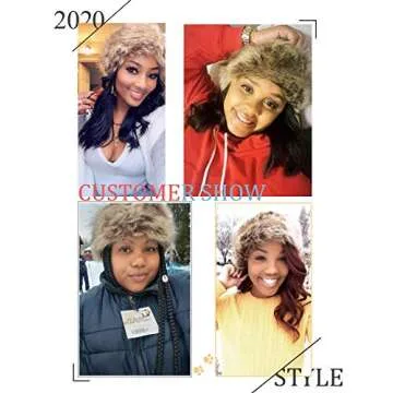Faux Fur Headband for Women - Winter Earwarmer Earmuff