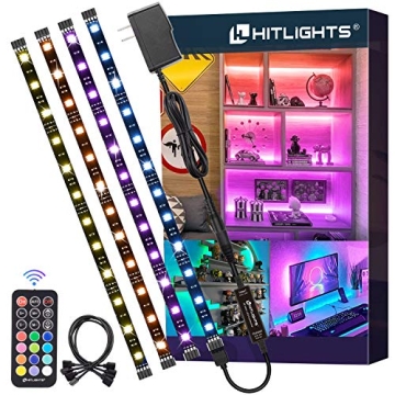 RGB Strip Lights by HitLights - Dimmable & Versatile Lighting