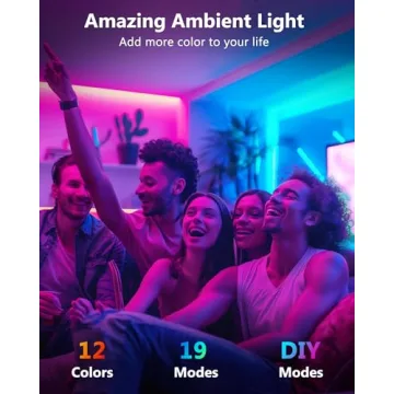 RGB Strip Lights by HitLights - Dimmable & Versatile Lighting