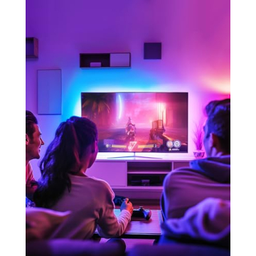 RGB Strip Lights by HitLights - Dimmable & Versatile Lighting