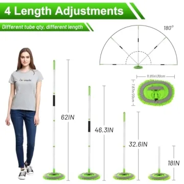 Dependable Ordenado 62" Car Wash Brush Kit for Easy Cleaning