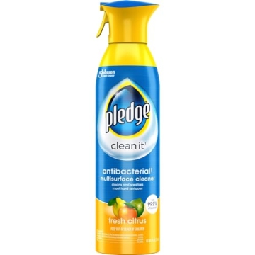 Pledge Multisurface Cleaner Citrus Spray 9.7 oz - Pack of 6