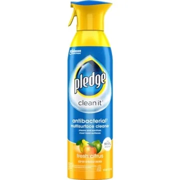 Pledge Multisurface Cleaner Citrus Spray 9.7 oz - Pack of 6