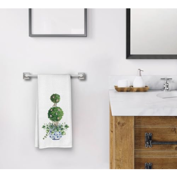 Dwept Chinoiserie Kitchen Towels - Vintage Decor 16x24