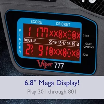 Viper 777 Electronic Dart Board for Ultimate Fun Experience
