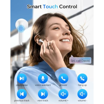 KTGEE Bluetooth 5.3 Earbuds with 40Hrs Playback