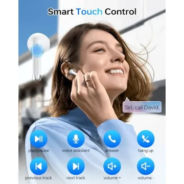 KTGEE Bluetooth 5.3 Earbuds with 40Hrs Playback