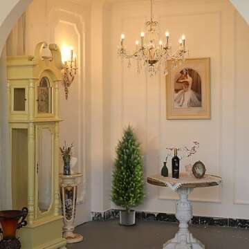 Realistic 3.2FT Artificial Cedar Trees for Home Decor