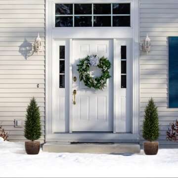 Realistic 3.2FT Artificial Cedar Trees for Home Decor