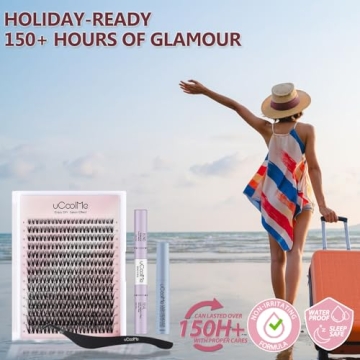 Flora Lash Clusters Kit for Stunning DIY Lashes