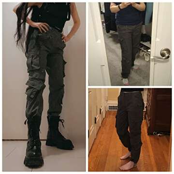 Women's Cotton Casual Cargo Pants for Outdoor Fun