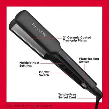 Buy REVLON Smooth and Straight Flat Iron for Fast Results